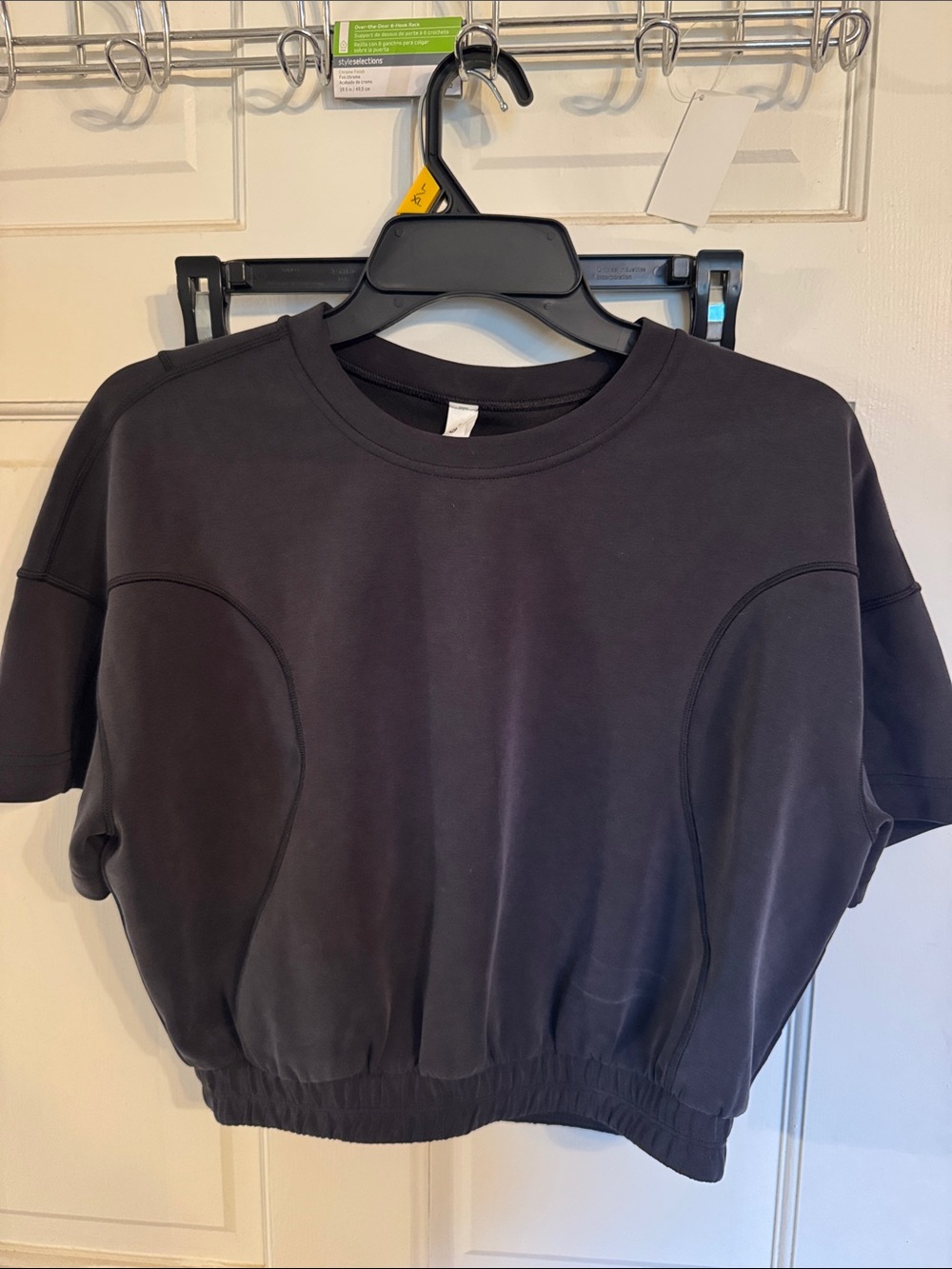 lululemon softstream cropped cinch waist top